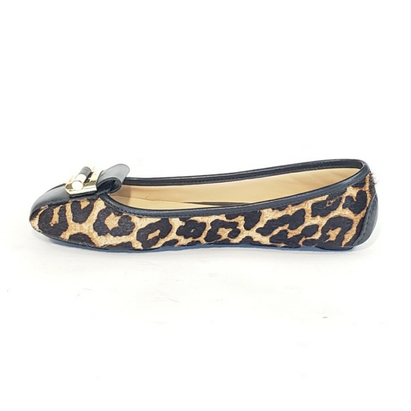 Michael Kors Driving Loafer Flats Leopard Print - Picture 3 of 9
